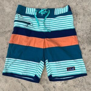 Patagonia Men's Wavefarer Striped Boardshorts Size 30